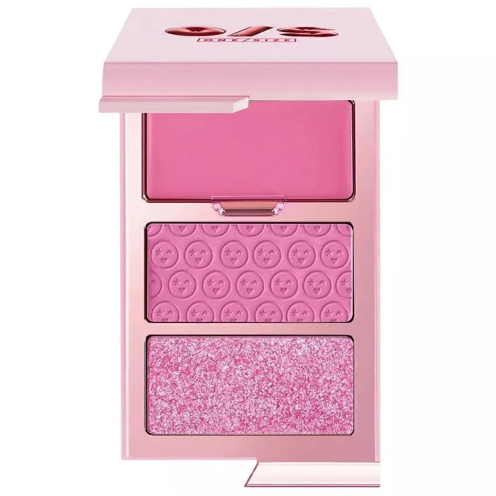 ONE/SIZE by Patrick Starrr Cheek Clapper 3D Blush Trio Palette Attention seeker